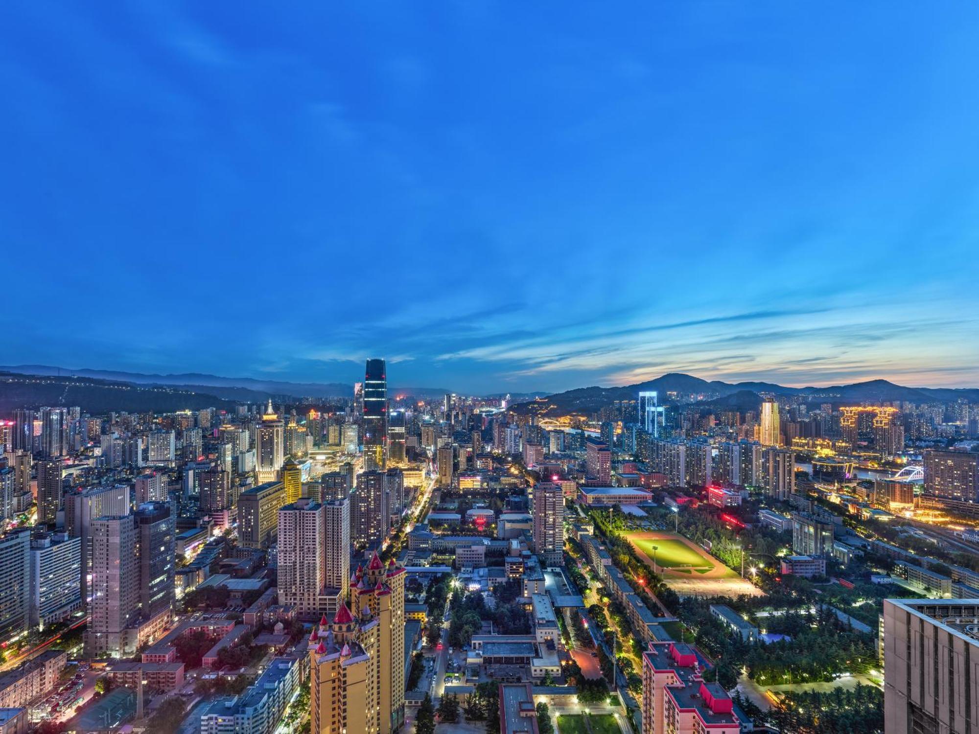 Hilton Lanzhou City Center Esterno foto